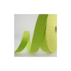 Sangle Lurex Vert anis et or 30mm pour sac