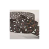 Sangle motif léopard marron café - 38mm