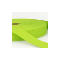 Sangle renforcée en coton pour sac coloris Vert Anis