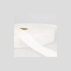 Sangle renforcée en coton pour sac coloris Blanc
