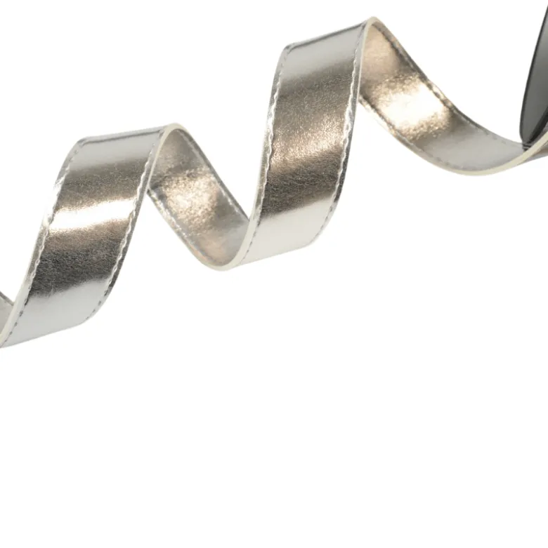 Sangle simili cuir 30mm argent
