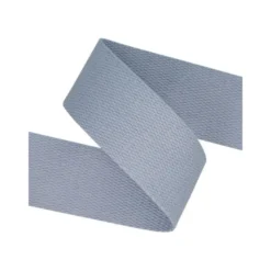 Sangle souple 38mm en coton - Bleu jean