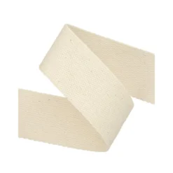 Sangle souple 38mm en coton - Ecru