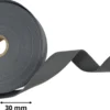Sangle souple 30mm en coton - Gris Anthracite