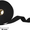 Sangle souple 30mm en coton - Noir