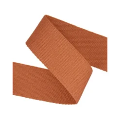 Sangle souple 38mm en coton - Terracotta