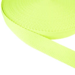 Sangle souple 30mm - Jaune fluo