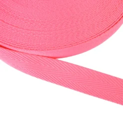 Sangle souple 30mm - Rose fluo