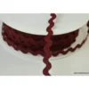 Serpentine Croquet uni Rouge Prune 9mm x1m