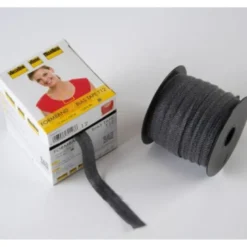 Stabilmanche bande de biais 12mm Vlieseline Noire - Au mètre