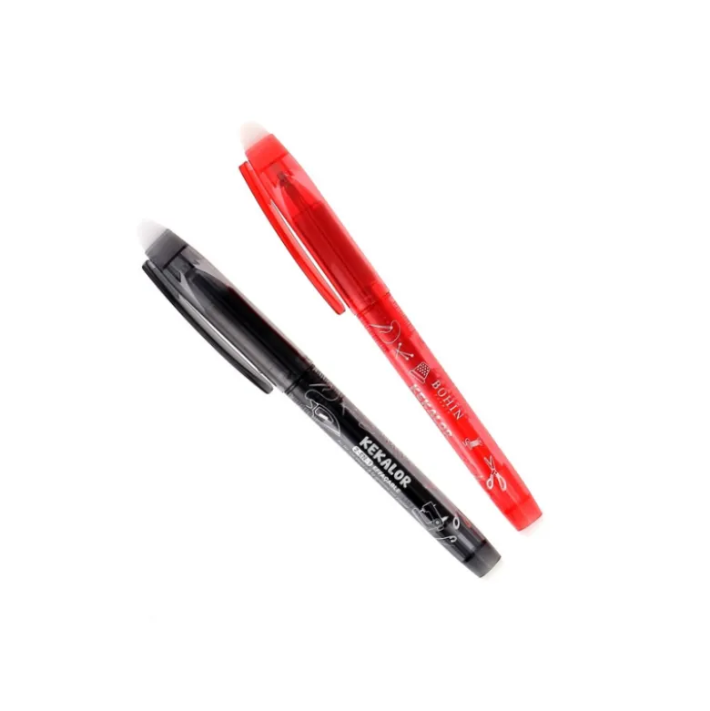 Stylo effaçable au fer à repasser Kekalor - Noir