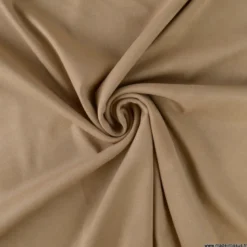 Suédine aspect daim - Beige - OEKO TEX