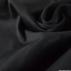 Suédine aspect daim - Noir - OEKO TEX