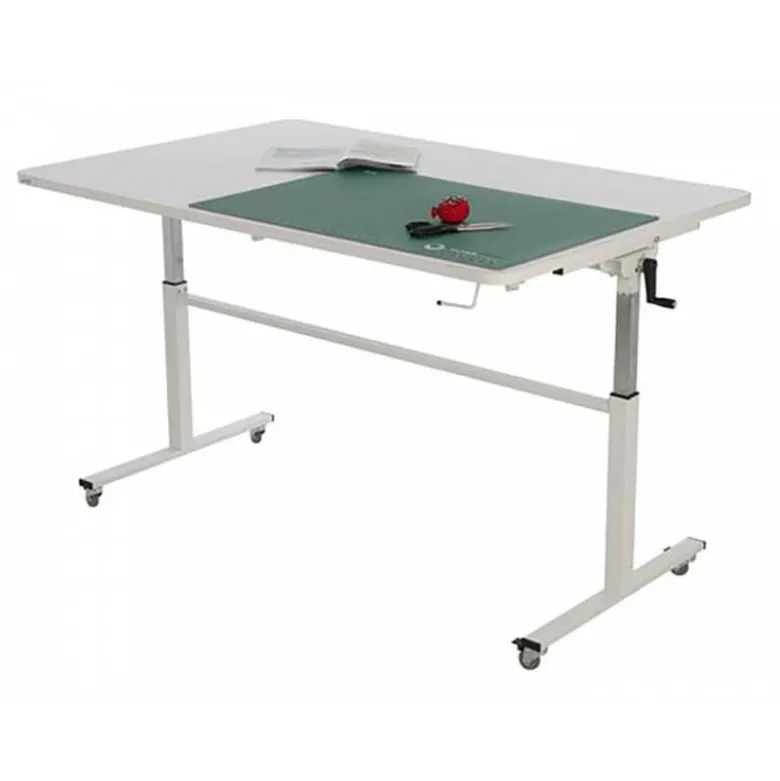 Table de couture ajustable Blanche