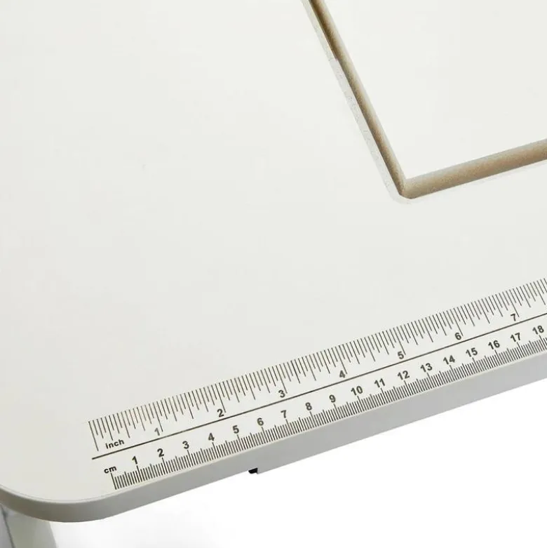 Table de couture pliante - Blanche