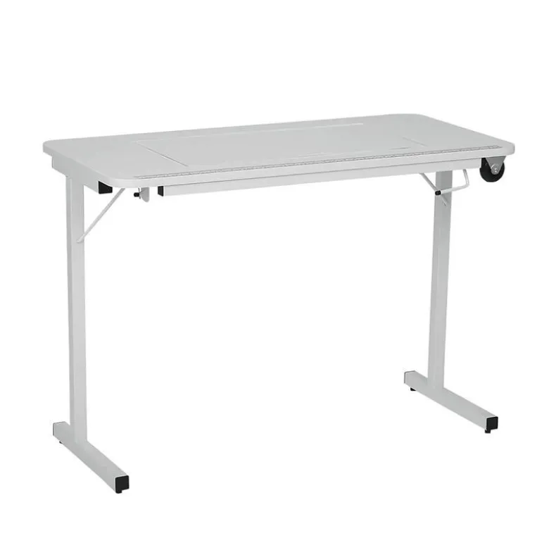 Table de couture pliante - Blanche