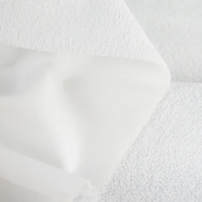Tissu Alèse blanc imperméable - 195 cm