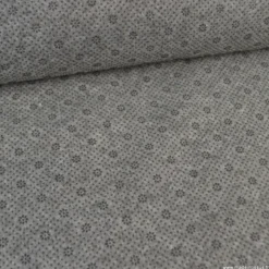 Tissu antidérapant en feutre de polyester gris.