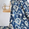 Tissu Batik "Hippy" – motif ethnique fond indigo