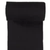 Tissu Bord-côte côtelé - Noir