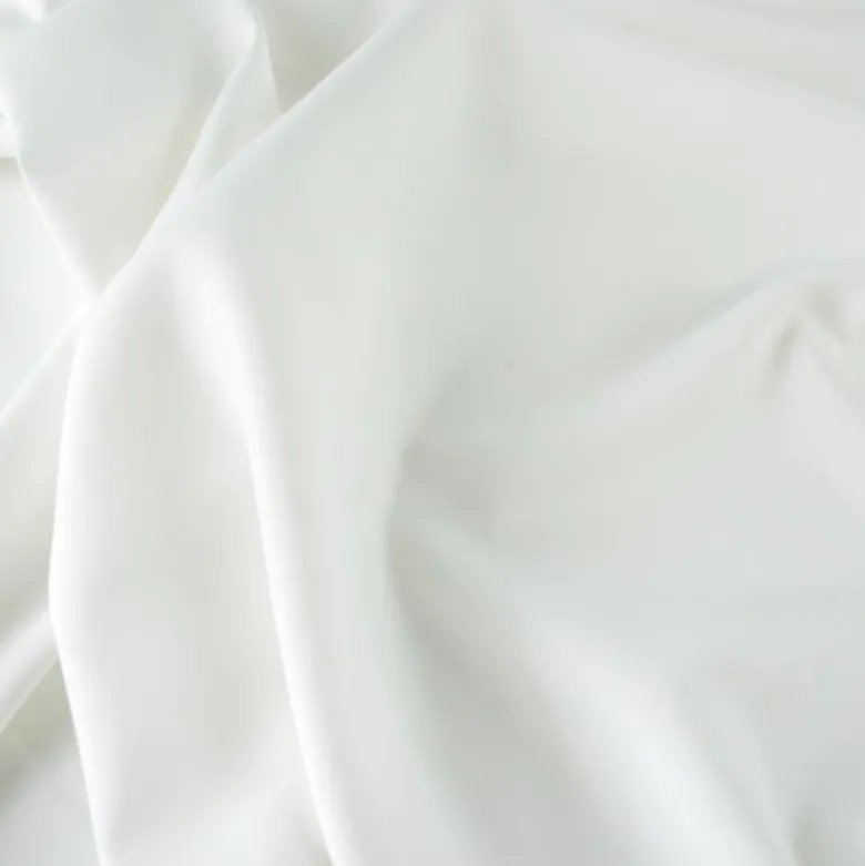 Tissu Burlington Stretch Blanc cassé