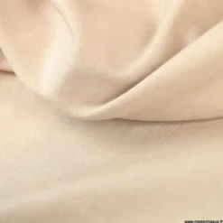 Tissu chino sergé Stretch Beige