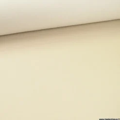 Tissu chino sergé Stretch écru