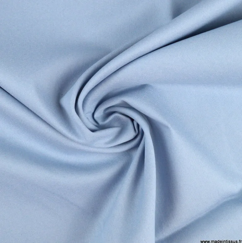 Tissu chino sergé Stretch Denim clair