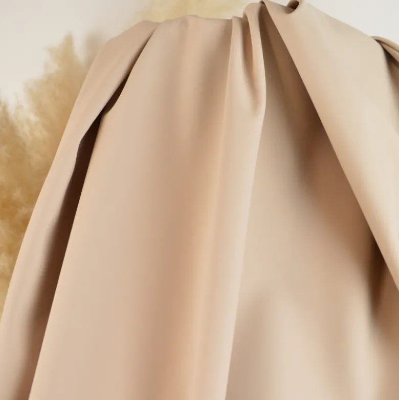 Tissu ciré de pluie imperméable - Galet