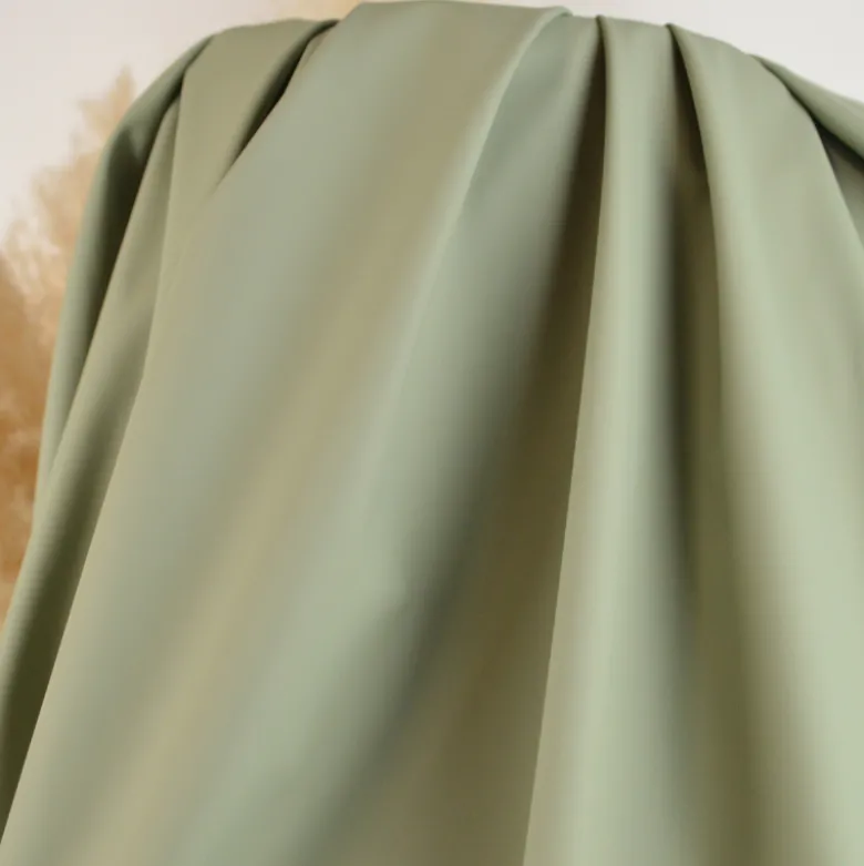 Tissu ciré de pluie imperméable - Vert kaki