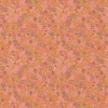Tissu coton Enduit Joselita motif fleurs roses fond pêche