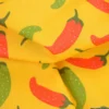 Tissu coton Enduit motifs piments rouges et verts