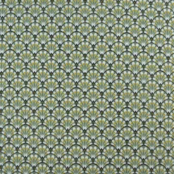 Tissu coton Gaudi écailles Olive- OEKO TEX