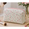 Tissu coton Grace motifs fleurs roses - OEKO TEX