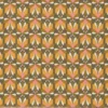 Tissu coton imprimé Emile motif fleurs vintage rose et jaune - OEKO TEX
