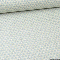 Tissu coton imprimé Riad Amande - OEKO TEX