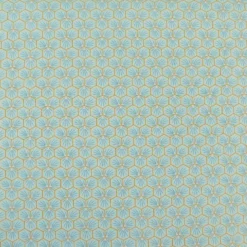 Tissu coton imprimé Riad Aqua - OEKO TEX