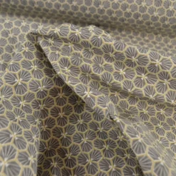 Tissu coton imprimé Riad gris ardoise - OEKO TEX