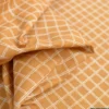 Tissu coton Jules à carreaux coloris cassonade - OEKO TEX
