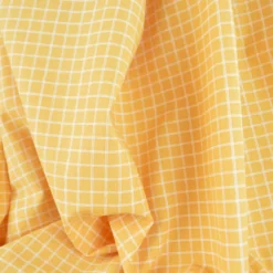 Tissu coton Jules à carreaux coloris Avoine - OEKO TEX