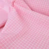 Tissu coton Jules à carreaux coloris Rose fané et blanc - OEKO TEX