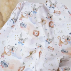 Tissu coton Minoe motif animaux - OEKO TEX