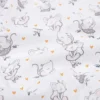 Tissu coton Misty motif souris danseuse en tutu fond blanc
