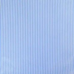 Tissu coton à rayures fines irisées bleus et blanches