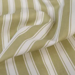 Tissu coton sergé Cale Anti duvet à rayures