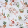 Tissu coton Siamois motif chats - OEKO TEX