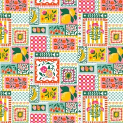 Tissu coton Smoothie multicouleurs - OEKO TEX