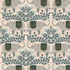 Tissu Cotton and Steel, collection Savanna motif Happy Elephants gris - OEKO TEX