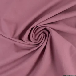 Tissu cretonne coton Bois de rose - OEKO TEX