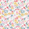 Tissu cretonne coton Bridget motifs fleurs - OEKO TEX